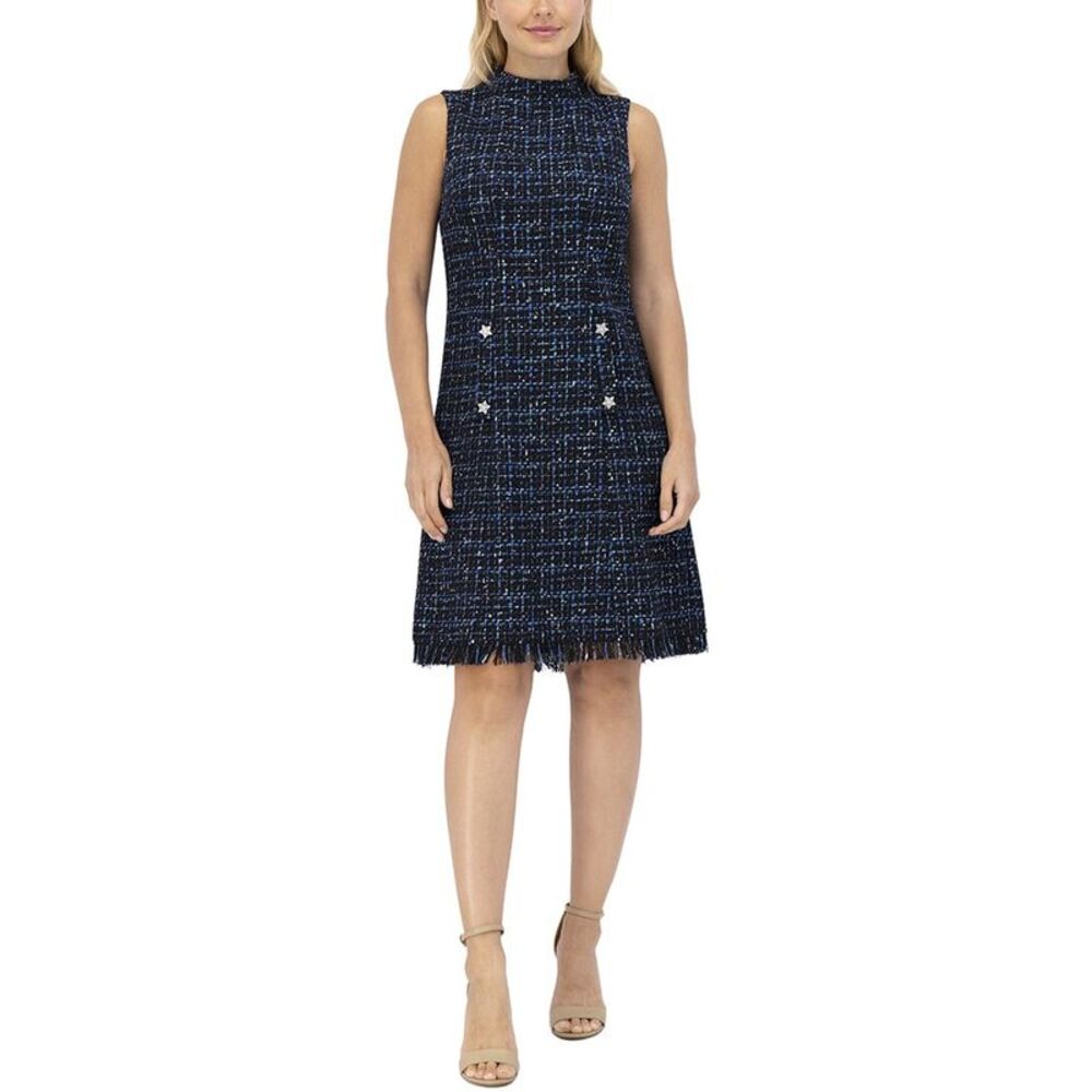 Eliza J Womens A-Line Dress, Black